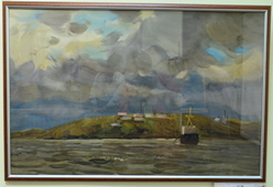«Остров Диксон». Бум., акв. 1970-е г. г.